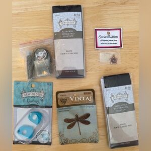 Sew-Ology and Vintaj Crafting Supplies Set